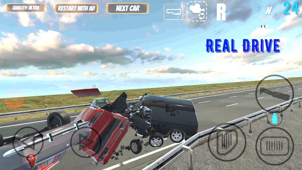 Real Drive [MOD: безлимитные деньги и все машины] последняя версия — скриншот 2