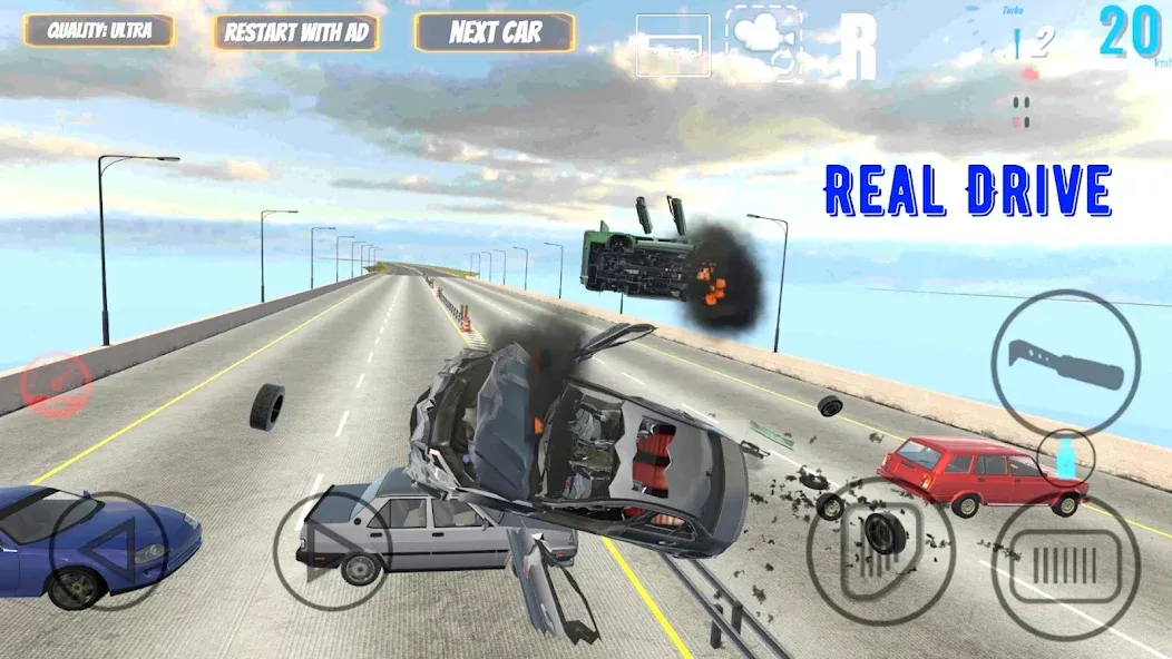 Real Drive [MOD: безлимитные деньги и все машины] последняя версия — скриншот 5