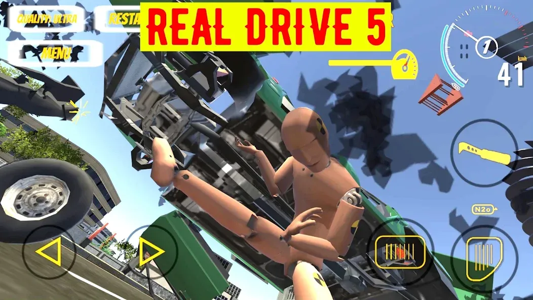 Скачать взлом Real Drive 5 [MOD: безлимитные деньги и топливо] — скриншот 1