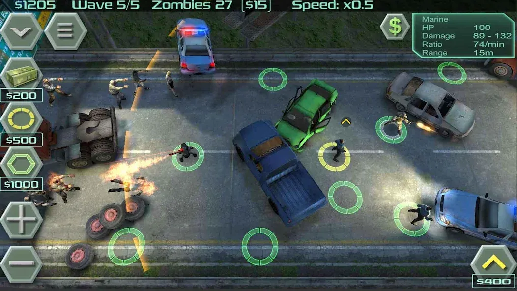 Zombie Defense [MOD: безлимитные ресурсы и мощное оружие] — Скачать бесплатно (APK) — скриншот 2