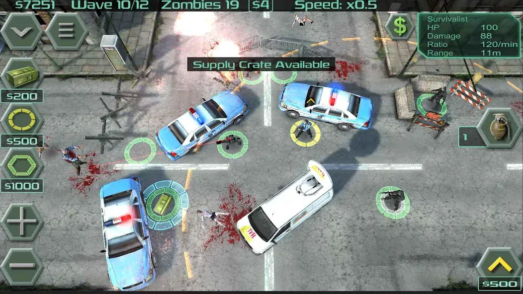 Zombie Defense [MOD: безлимитные ресурсы и мощное оружие] — Скачать бесплатно (APK) — скриншот 3