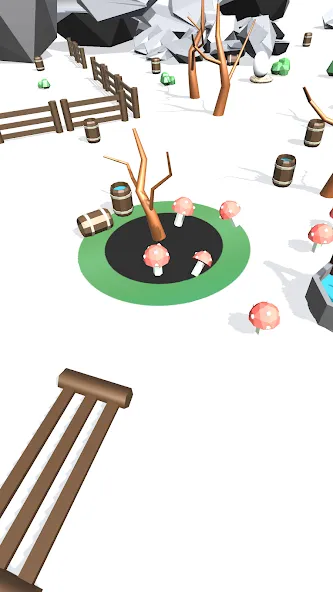 Hole Vacuum 3D [MOD: безлимитные деньги и все уровни открыты] последняя версия — скриншот 3