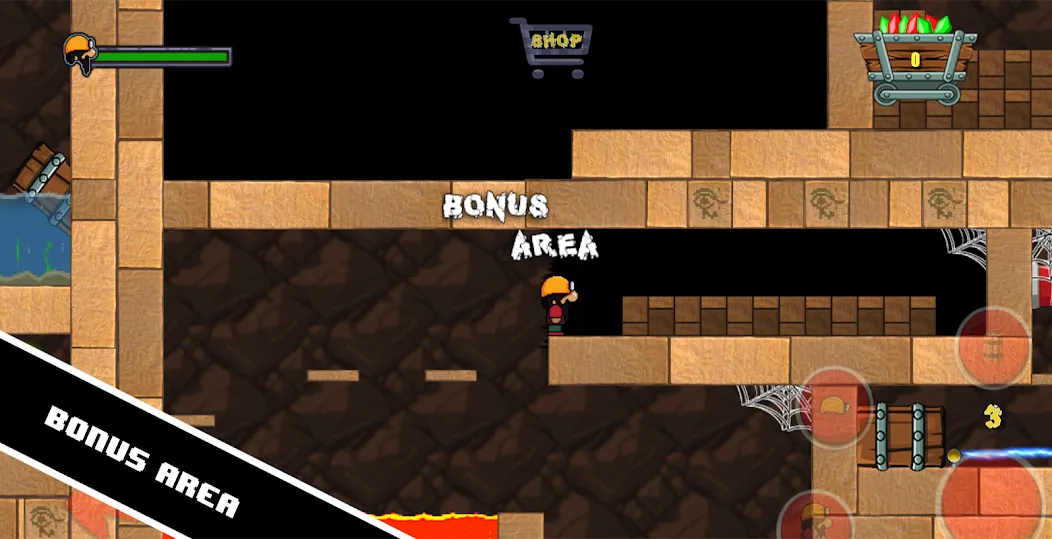 Скачать взлом Dan the Dungeon Digger [MOD: безлимитные деньги и ресурсы] — скриншот 2