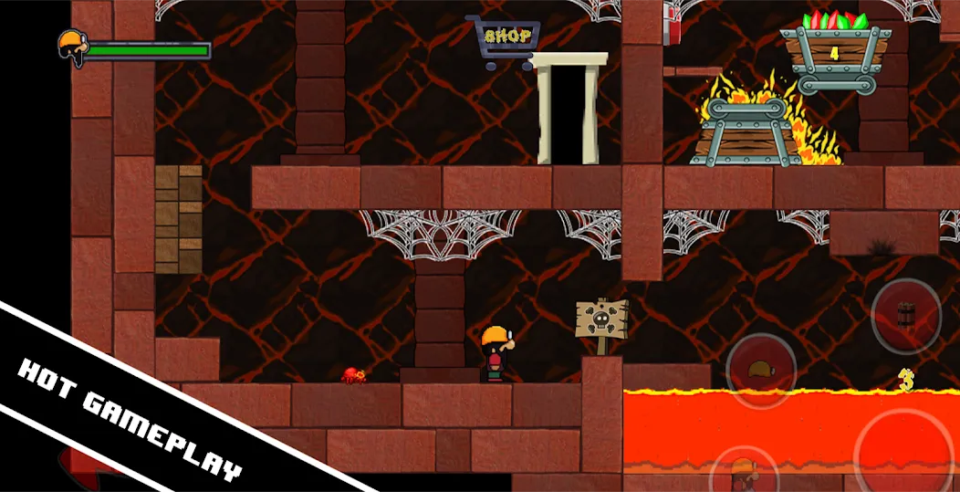 Скачать взлом Dan the Dungeon Digger [MOD: безлимитные деньги и ресурсы] — скриншот 3
