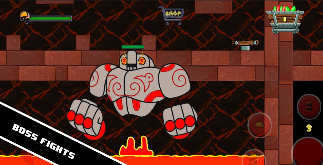 Скачать взлом Dan the Dungeon Digger [MOD: безлимитные деньги и ресурсы] — скриншот 5