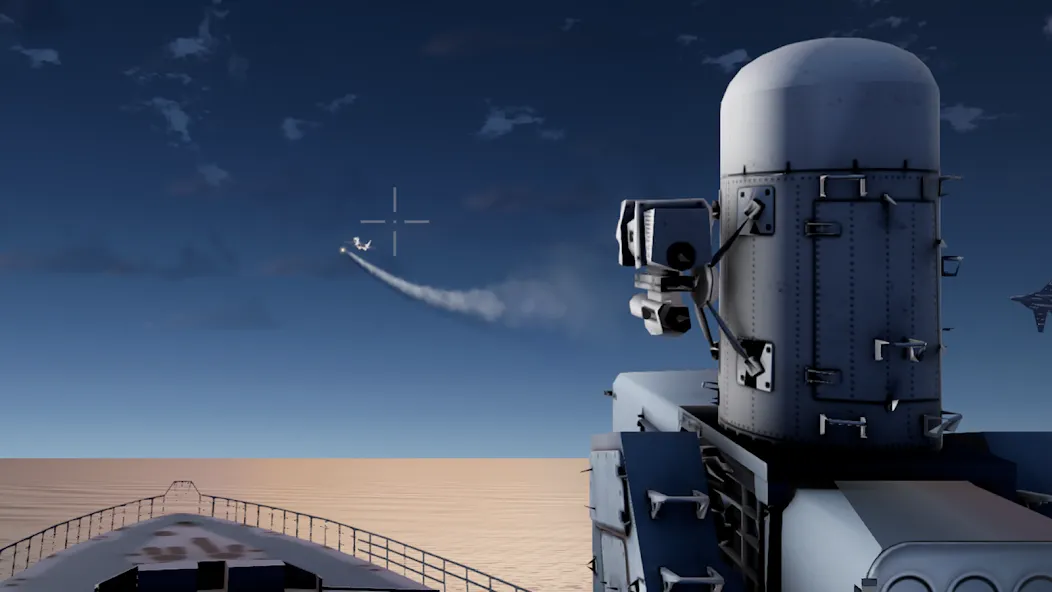 Скачать C-RAM CIWS simulator [MOD: улучшенная противоракетная оборона без ограничений] на телефон — скриншот 5