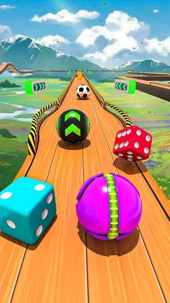 Rolling Ball Game Hop Ball Run [MOD: без рекламы и много монет] (Бесплатно / APK) — скриншот 2