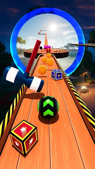 Rolling Ball Game Hop Ball Run [MOD: без рекламы и много монет] (Бесплатно / APK) — скриншот 4
