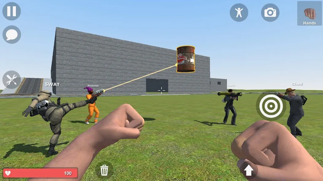 Hypper Sandbox [MOD: много денег и все предметы] (Бесплатно / APK) — скриншот 1