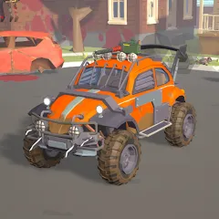 Zombie Cars Crush: Racing Die [MOD: безлимитные деньги и топливо] на Андроид