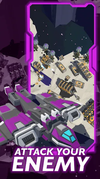Взломанная Attack on Command - RTS Games [MOD: безлимитные ресурсы и ускоренное строительство] на Андроид — скриншот 4