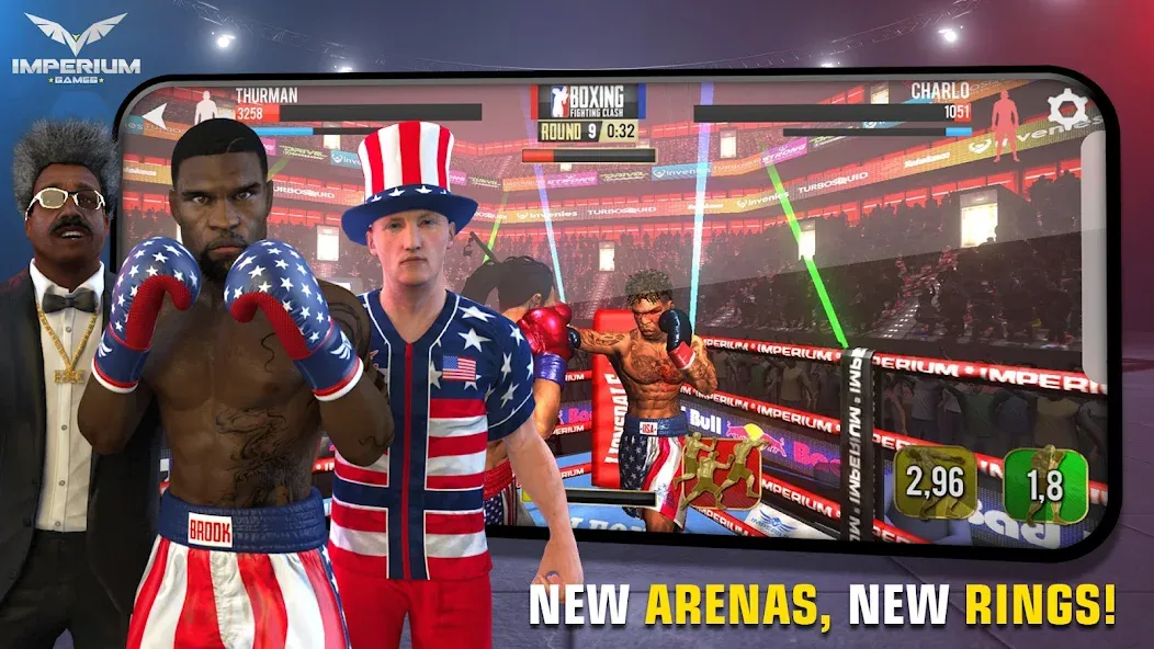 Boxing - Fighting Clash [MOD: безлимитные деньги и энергия] последняя версия — скриншот 3