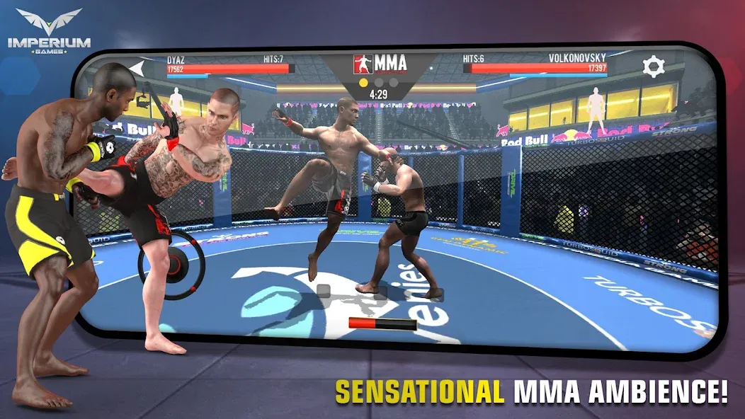 MMA Fighting Clash [MOD: разблокированы бойцы и безлимитные деньги] последняя версия — скриншот 3
