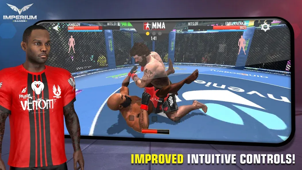 MMA Fighting Clash [MOD: разблокированы бойцы и безлимитные деньги] последняя версия — скриншот 5