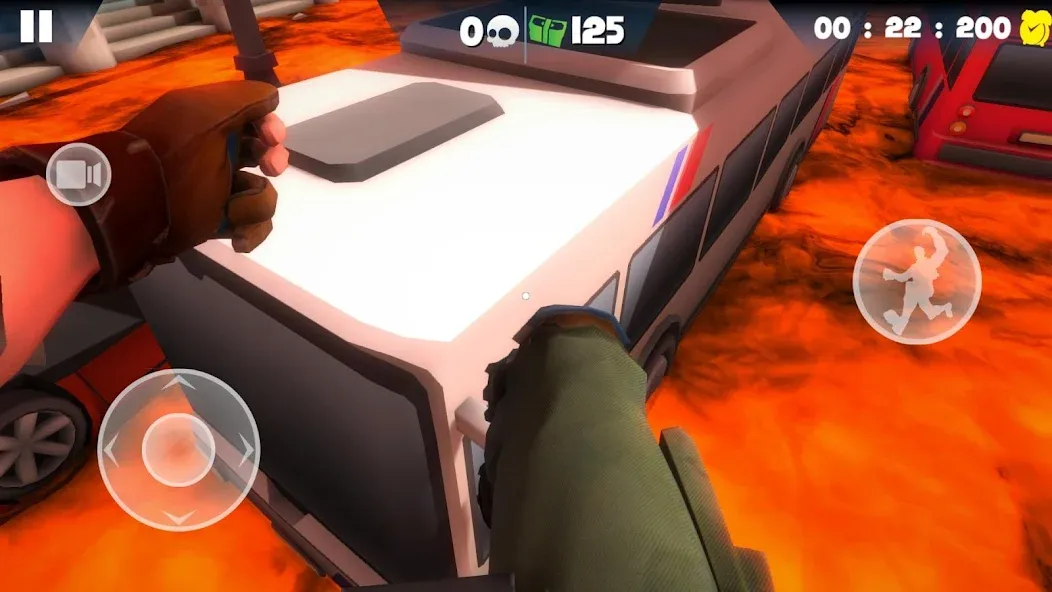 Hot Lava Floor: Urban Escape [MOD: безлимитные деньги и все уровни открыты] (Бесплатно / APK) — скриншот 2