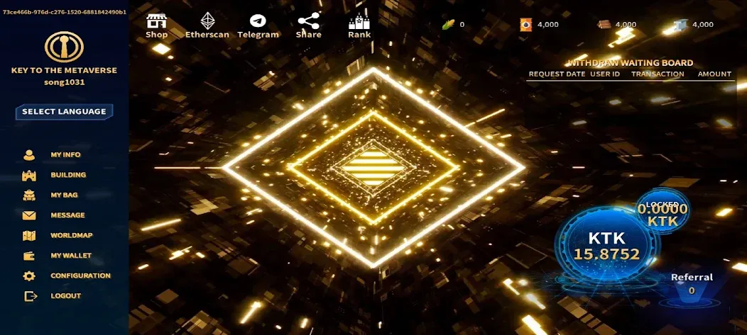 KTK Mining App [MOD: больше ресурсов и быстрый майнинг] последняя версия — скриншот 3