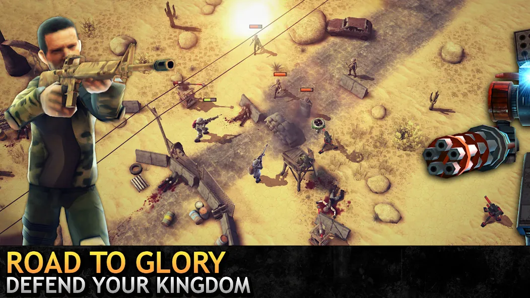 Скачать Last Hope TD - Tower Defense [MOD: безлимитные деньги и усиленные башни] на телефон — скриншот 2