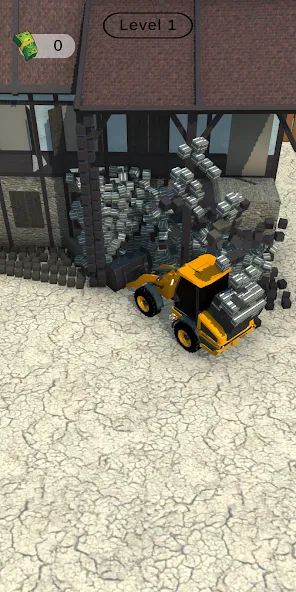 Explode and Build [MOD: безлимитные ресурсы и усиленные взрывы] на Андроид — скриншот 2