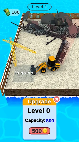 Explode and Build [MOD: безлимитные ресурсы и усиленные взрывы] на Андроид — скриншот 4