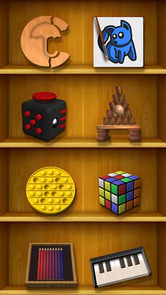 Antistress - relaxation toys [MOD: разблокированы все игрушки] последняя версия — скриншот 1