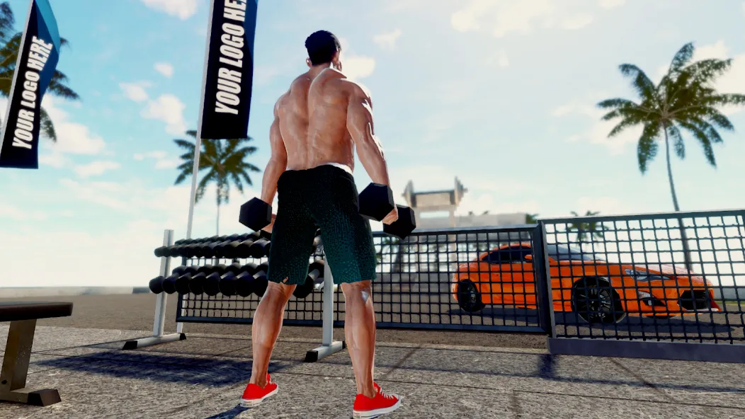 Iron Muscle IV - GYM simulator [MOD: безлимитные деньги и энергия] (Бесплатно / APK) — скриншот 2