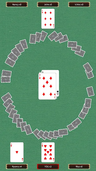 Pig tail game(Cards Game] [MOD: безлимитные монеты и бонусы] на Андроид — скриншот 1
