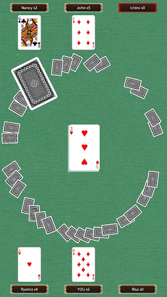 Pig tail game(Cards Game] [MOD: безлимитные монеты и бонусы] на Андроид — скриншот 2