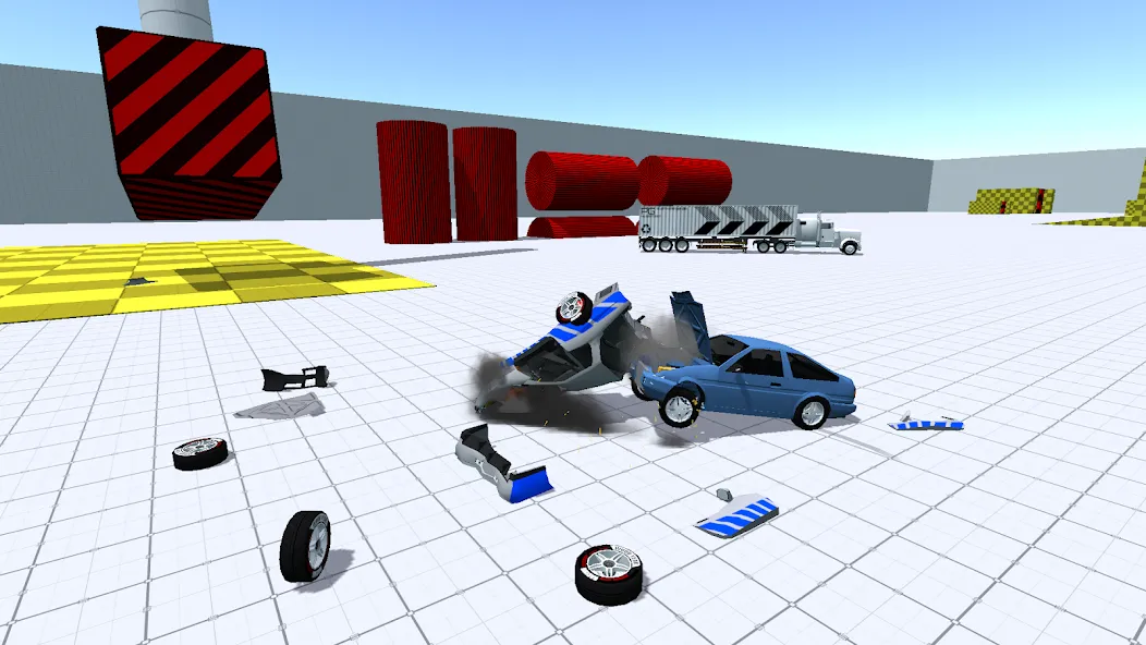 Скачать Car Destruction Simulator 3D [MOD: безлимитные деньги и все машины открыты] — скриншот 3
