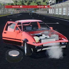 Взломанная Destructive Car Race Generator [MOD: разрушительные гонки на выживание] на Андроид