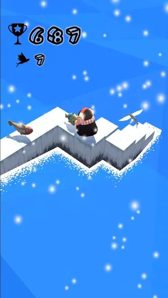 Lost Penguin - Endless Journey [MOD: бесконечные жизни и монеты] на Андроид — скриншот 4