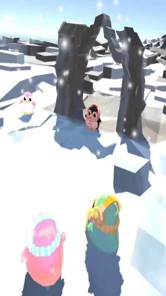 Lost Penguin - Endless Journey [MOD: бесконечные жизни и монеты] на Андроид — скриншот 5