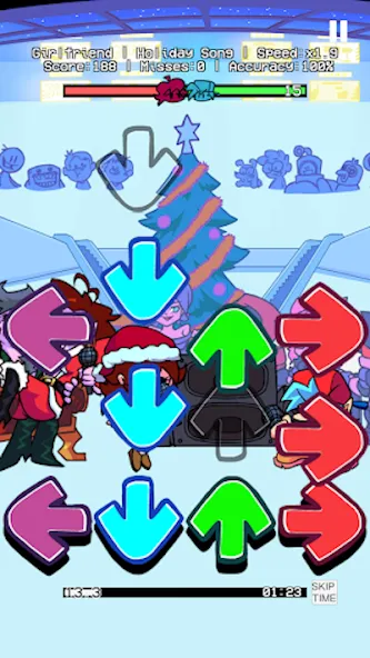 Взломанная GF Heartbreaker Funk Battle [MOD: новые песни и сложные баттлы] на Андроид — скриншот 4