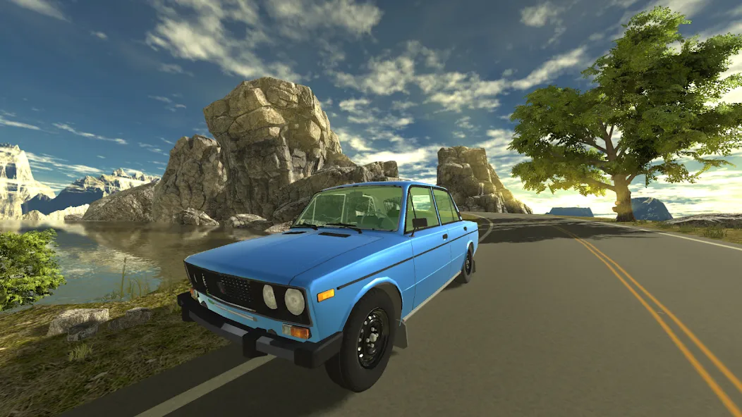 Russian Car Lada 3D [MOD: безлимитные деньги и топливо] последняя версия — скриншот 5