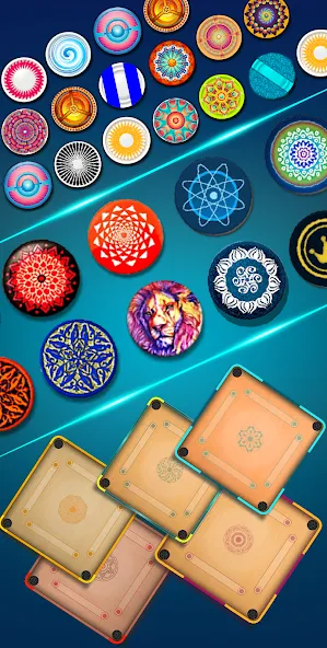 Carrom Board Clash : Pool game [MOD: безлимитные монеты и все уровни открыты] — Скачать бесплатно (APK) — скриншот 5
