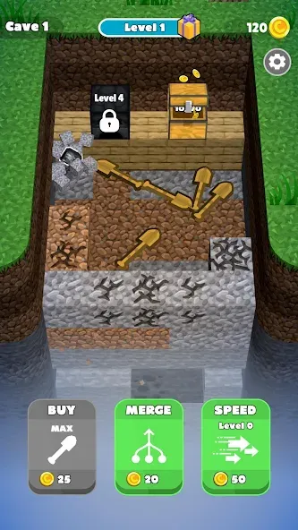Bounce Miner [MOD: без рекламы и бесконечная энергия] — Скачать бесплатно (APK) — скриншот 5
