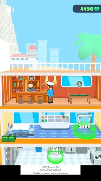 Cruise master [MOD: безлимитные деньги и топливо] на Андроид — скриншот 4