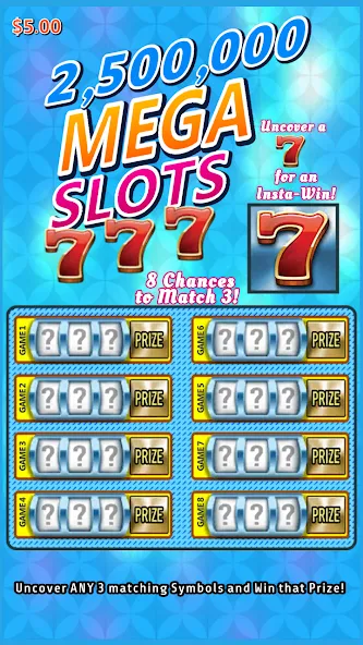 Scratch Off Lottery Casino [MOD: безлимитные монеты и все билеты открыты] — Скачать бесплатно (APK) — скриншот 2