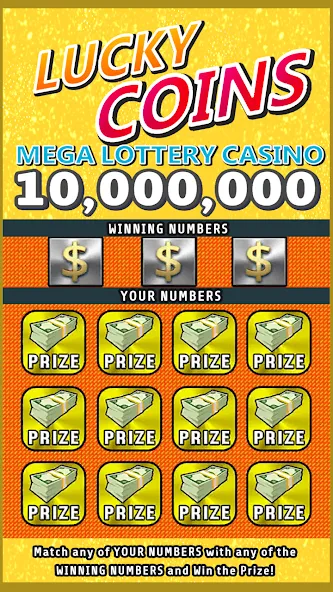 Scratch Off Lottery Casino [MOD: безлимитные монеты и все билеты открыты] — Скачать бесплатно (APK) — скриншот 4