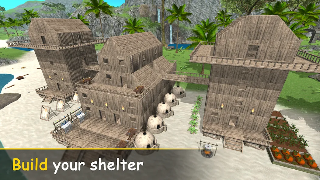 Uncharted Island: Ocean Quest [MOD: безлимитные ресурсы и открытые острова] последняя версия — скриншот 1