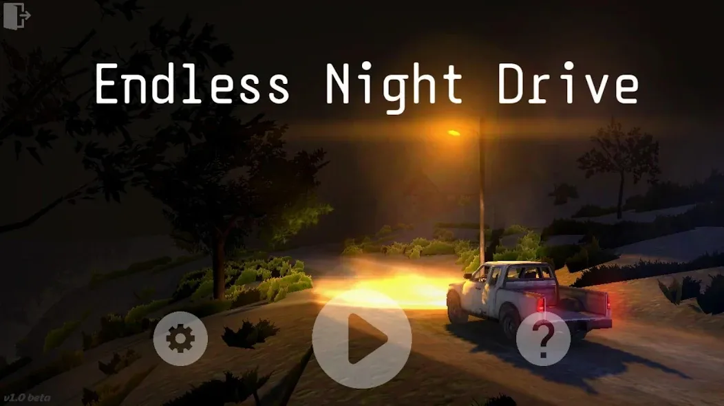 Endless Night Drive [MOD: безлимитное топливо и все машины] последняя версия — скриншот 4
