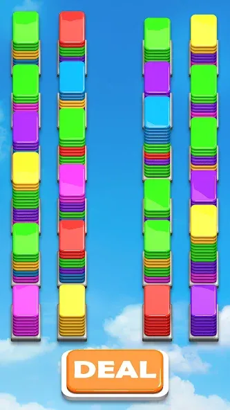 Скачать Card Shuffle Sort [MOD: без рекламы и все уровни открыты] — скриншот 5
