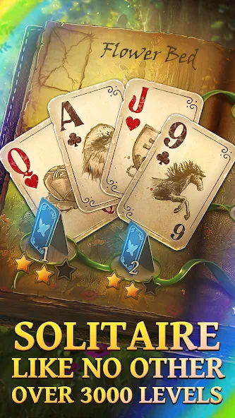 Solitaire Fairytale [MOD: безлимитные монеты и открыты все уровни] последняя версия — скриншот 1