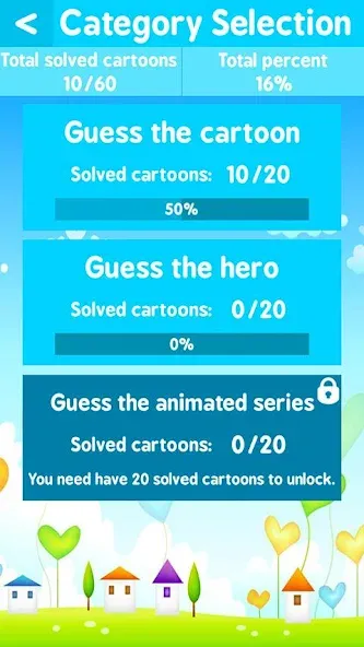 Cartoon Quiz [MOD: безлимитные подсказки и жизни] на Андроид — скриншот 5