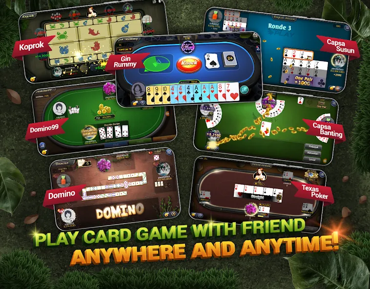 Indoplay-Capsa Domino QQ Poker [MOD: безлимитные фишки и бонусы] (Бесплатно / APK) — скриншот 4