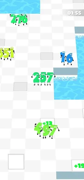 Numbers.io [MOD: безлимитные очки и ускоренный рост] последняя версия — скриншот 1