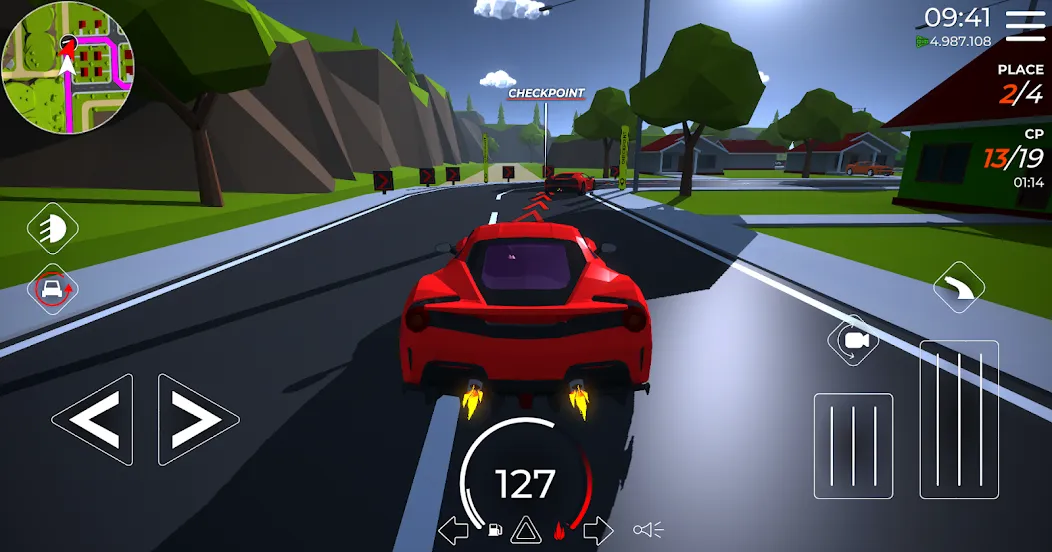 Cars LP – Extreme Car Driving [MOD: безлимитные деньги и топливные бонусы] (Бесплатно / APK) — скриншот 1