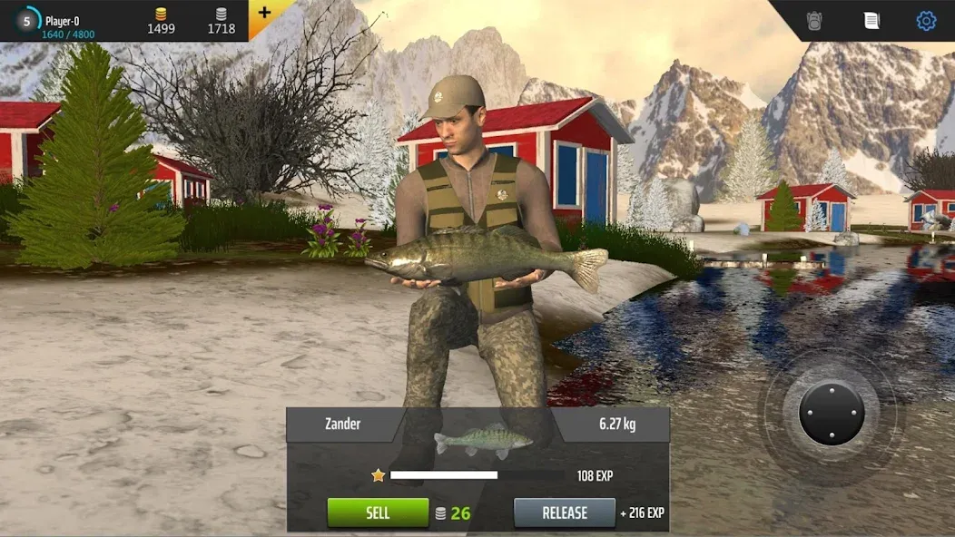 Скачать Professional Fishing [MOD: безлимитные деньги и премиум снасти] на телефон — скриншот 1