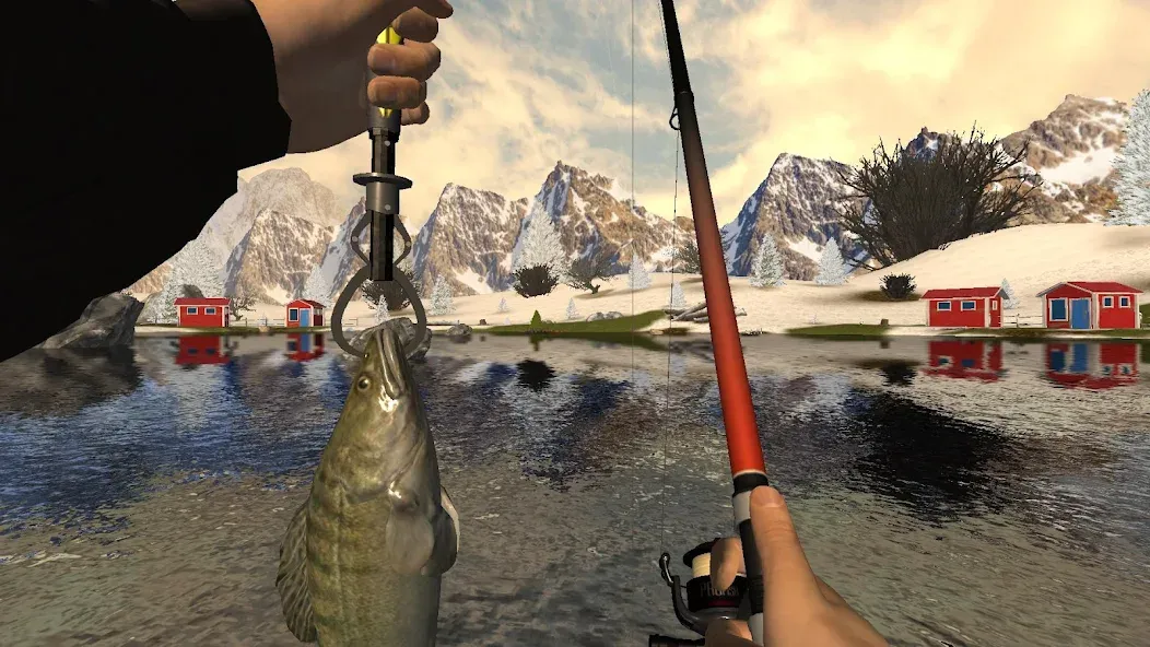 Скачать Professional Fishing [MOD: безлимитные деньги и премиум снасти] на телефон — скриншот 2