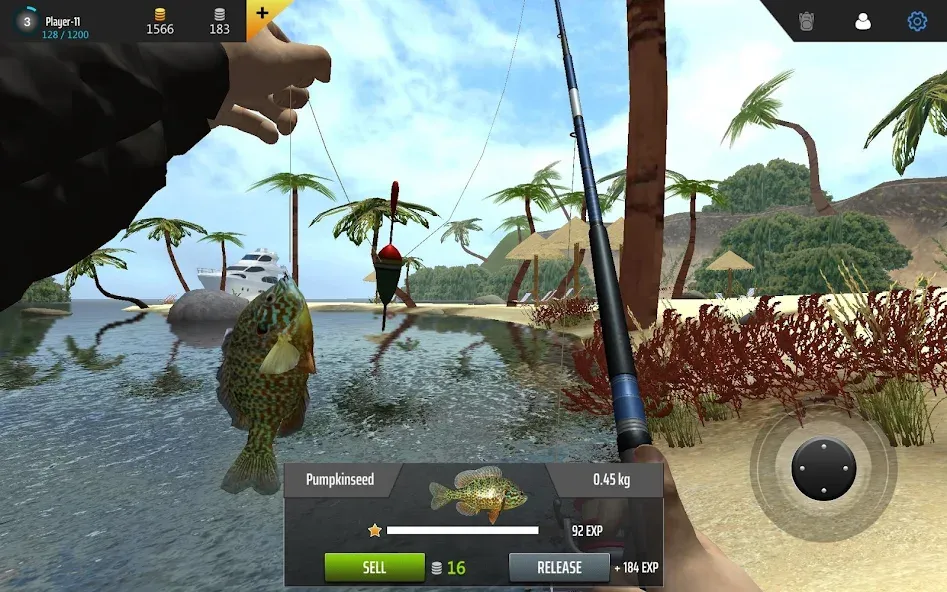 Скачать Professional Fishing [MOD: безлимитные деньги и премиум снасти] на телефон — скриншот 5