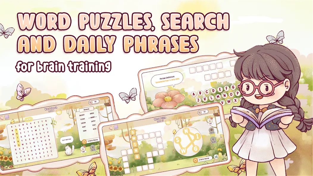Скачать взлом Ryahs Rhythm: Crossword Puzzle [MOD: открыты все уровни и подсказки] — скриншот 1
